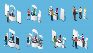 accessories make your trade show booth stand out from the crowd